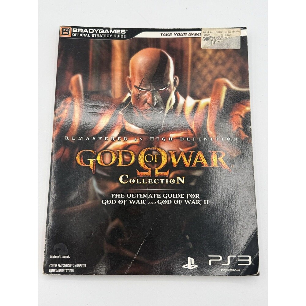God Of War Collection BradyGames Official Strategy Guide PS3 PlayStation 3